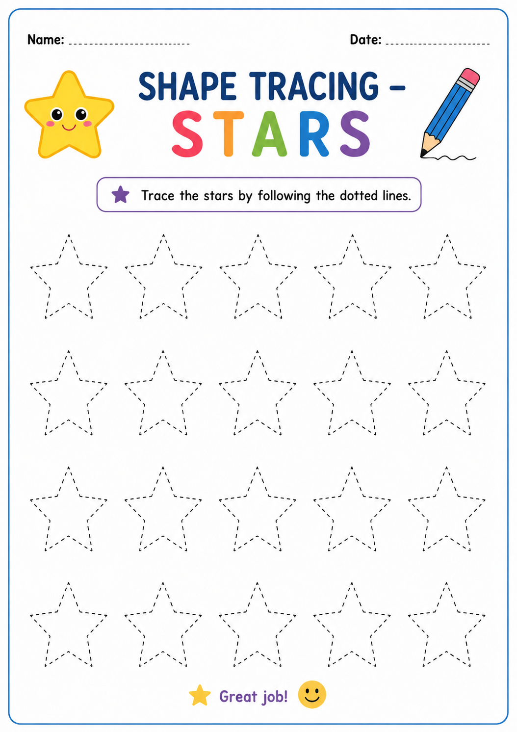 Kids Tracing Pack kit