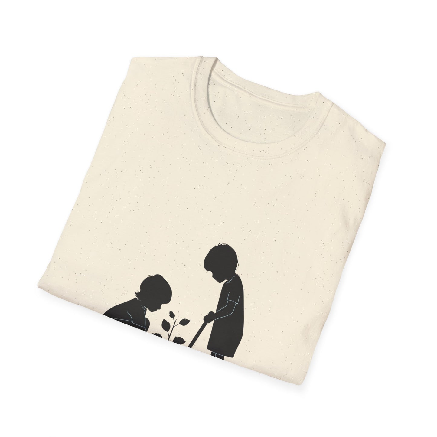 Planting Seeds T-Shirt — Kids Gardening Silhouette Tee