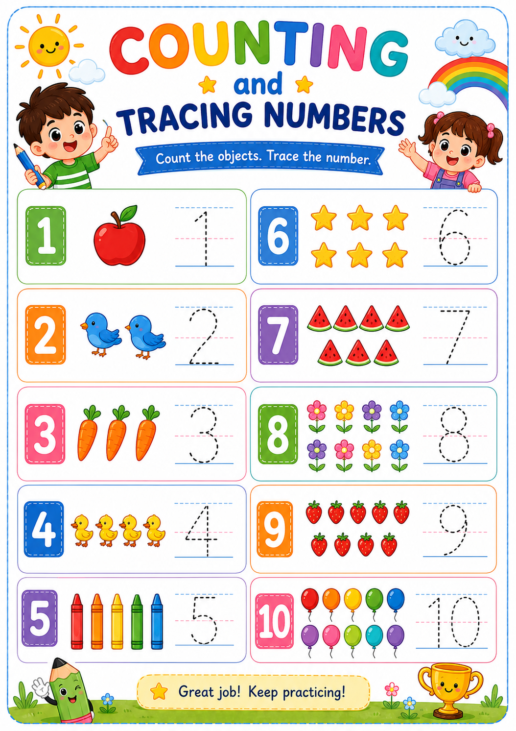 Kids Tracing Pack kit