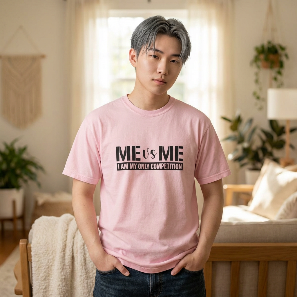 Me vs Me T-Shirt — "I Am My Only Competition" Motivational Tee