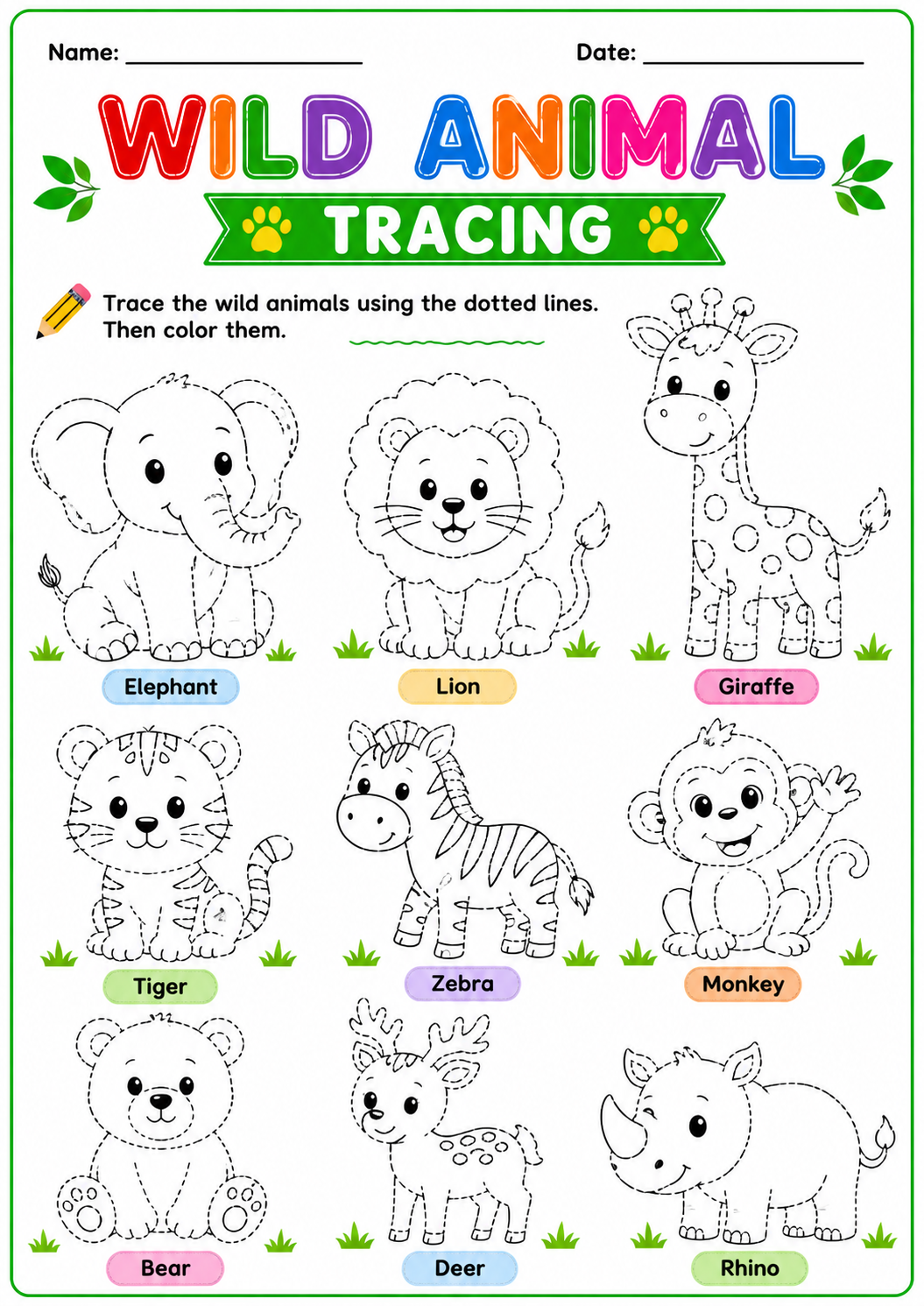 Kids Tracing Pack kit